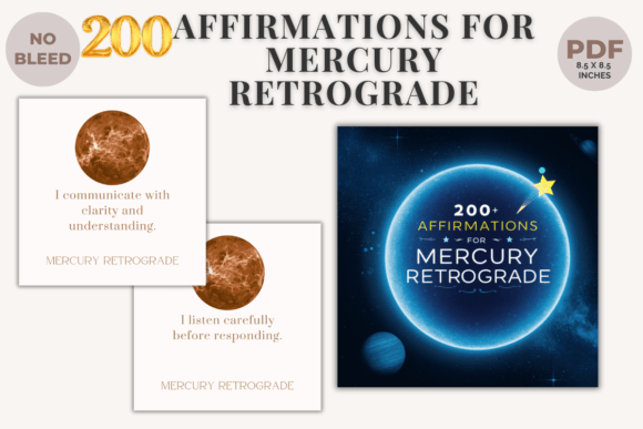 200 Affirmations for Mercury Retrograde