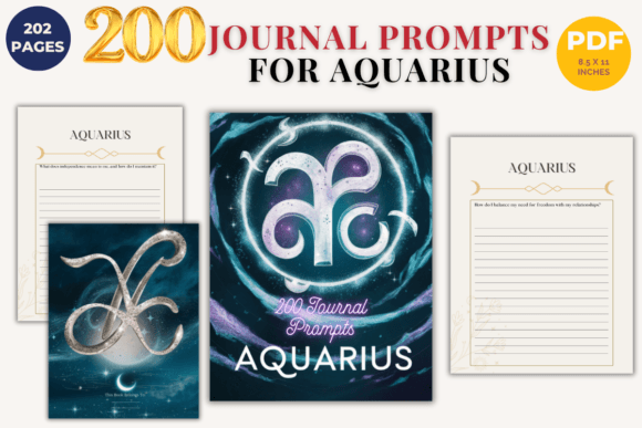 200 Journal Prompts for Aquarius