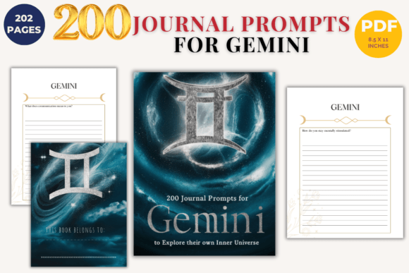 200 Journal Prompts for Gemini: A Pathway to Self-Discovery
