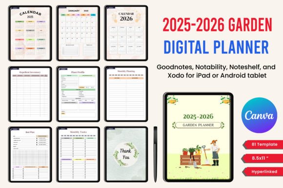 2025-2026 Digital Garden Planner: A Comprehensive Tool for Modern Gardeners