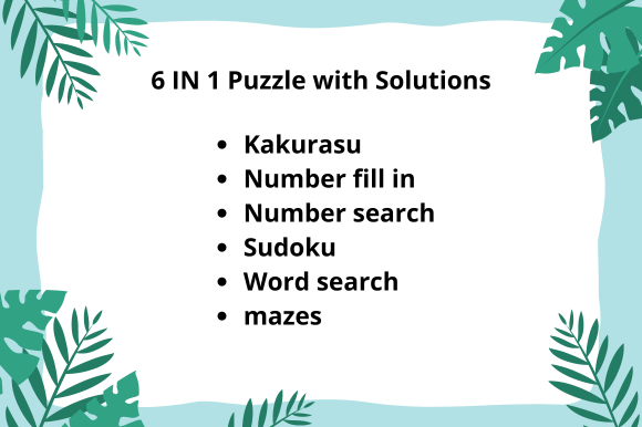 6 in 1 Puzzle with Solutions: A Comprehensive Overview