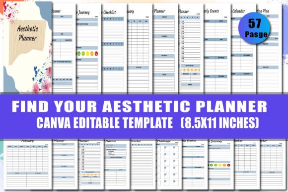 Aesthetic Planner: Streamline Your Workflow with Beautiful, Customizable Templates