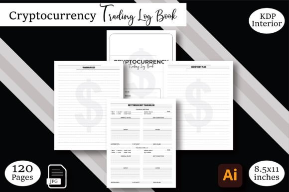 Cryptocurrency Trading Log Book - KDP