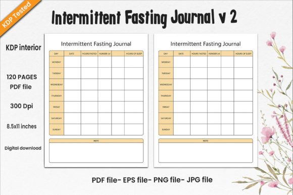 Intermittent Fasting Journal Graphic: A Practical Tool for Tracking Your Journey