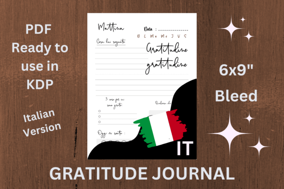 Italian Gratitude Journal