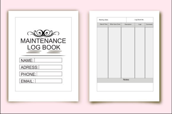 Maintenance Log Book Kdp Interior Low: A Comprehensive Guide for Efficient Record-Keeping