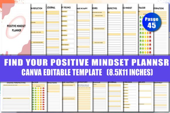 Positive Mindset Planner: A Strategic Tool for Personal and Professional Growth